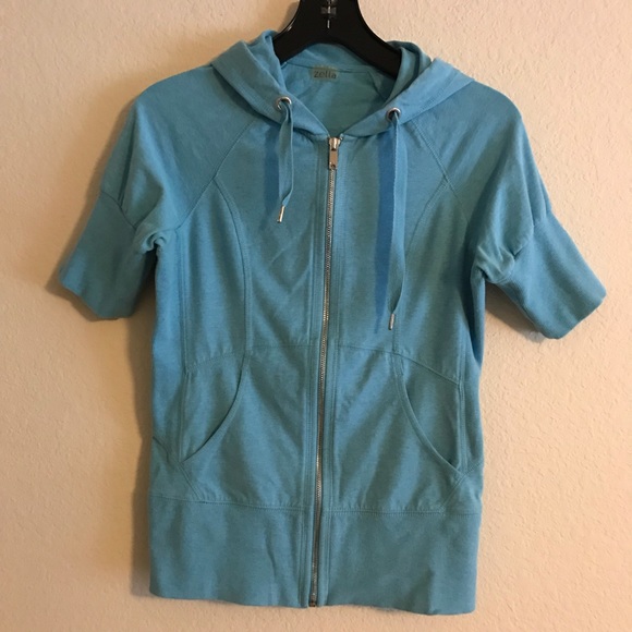 Short sleeve workout jacket Clearance